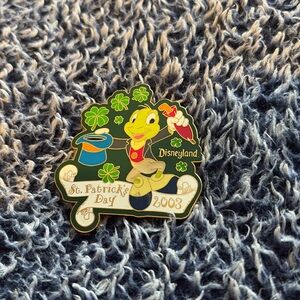 Disney St. Patricks Day 2003 Jiminy Cricket Pin